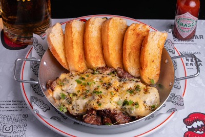 Iscas de Mignon Gratinadas