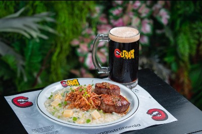 Mignon com Risoto de Parmesão