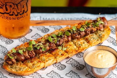 Pão de Alho com Coraçãozinho